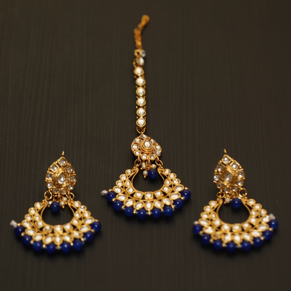 New Indian Head Piece and Earrings Set